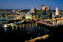 Pittsburgh's Night Skyline
