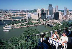 View of The Point from Mt. Washington